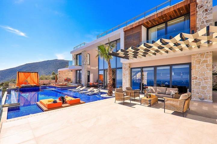 Vakantiehuis voor 12 personen, met zwembad, met huisdier in Kalkan