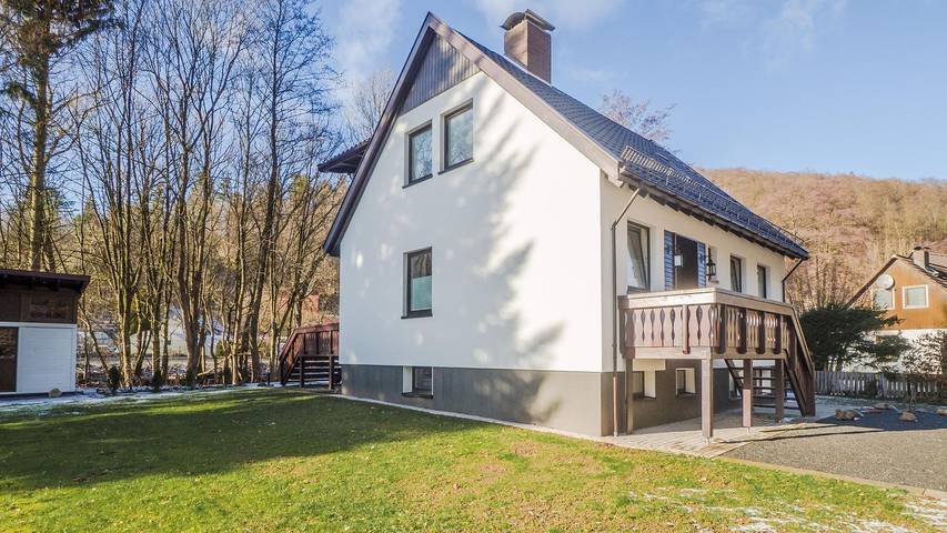 Ferienhaus für 11 Personen, mit Sauna und Balkon sowie Garten in Zorge - 2