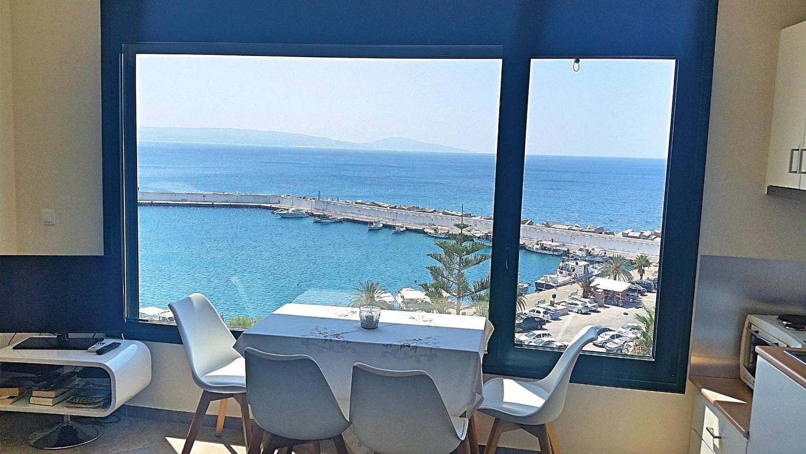 Ganze Wohnung, Apartment „Zwei Schlafzimmer Meerblick“ mit Wlan, Klimaanlage und Meerblick in Agia Galini, Rethymno und Umgebung