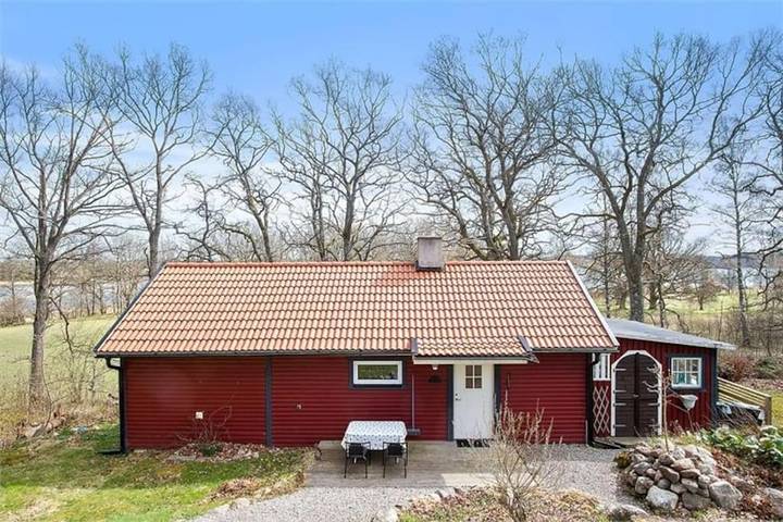 Ferienhaus für 4 Personen, mit Terrasse und Garten sowie Sauna und Ausblick in Nyköping kommun