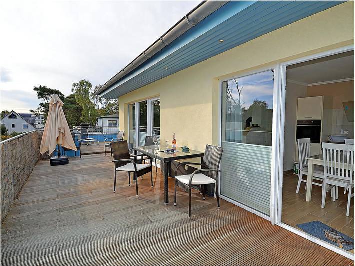 Ferienhaus für 6 Personen, mit Sauna und Garten, mit Haustier