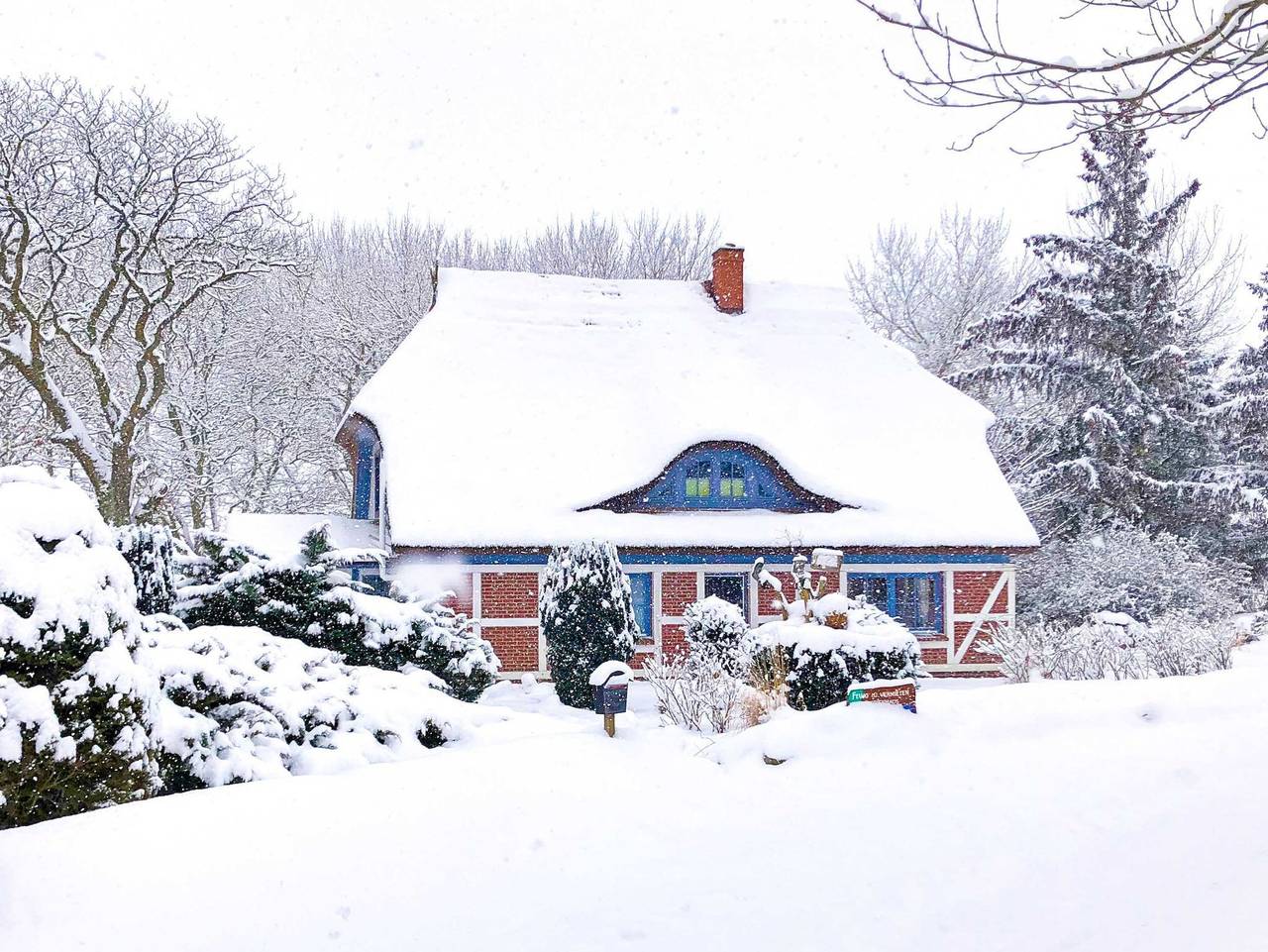 Ganze Ferienwohnung, Ferienwohnungen im Reetdachhaus - Ferienwohnung Og in Suhrendorf, Ummanz