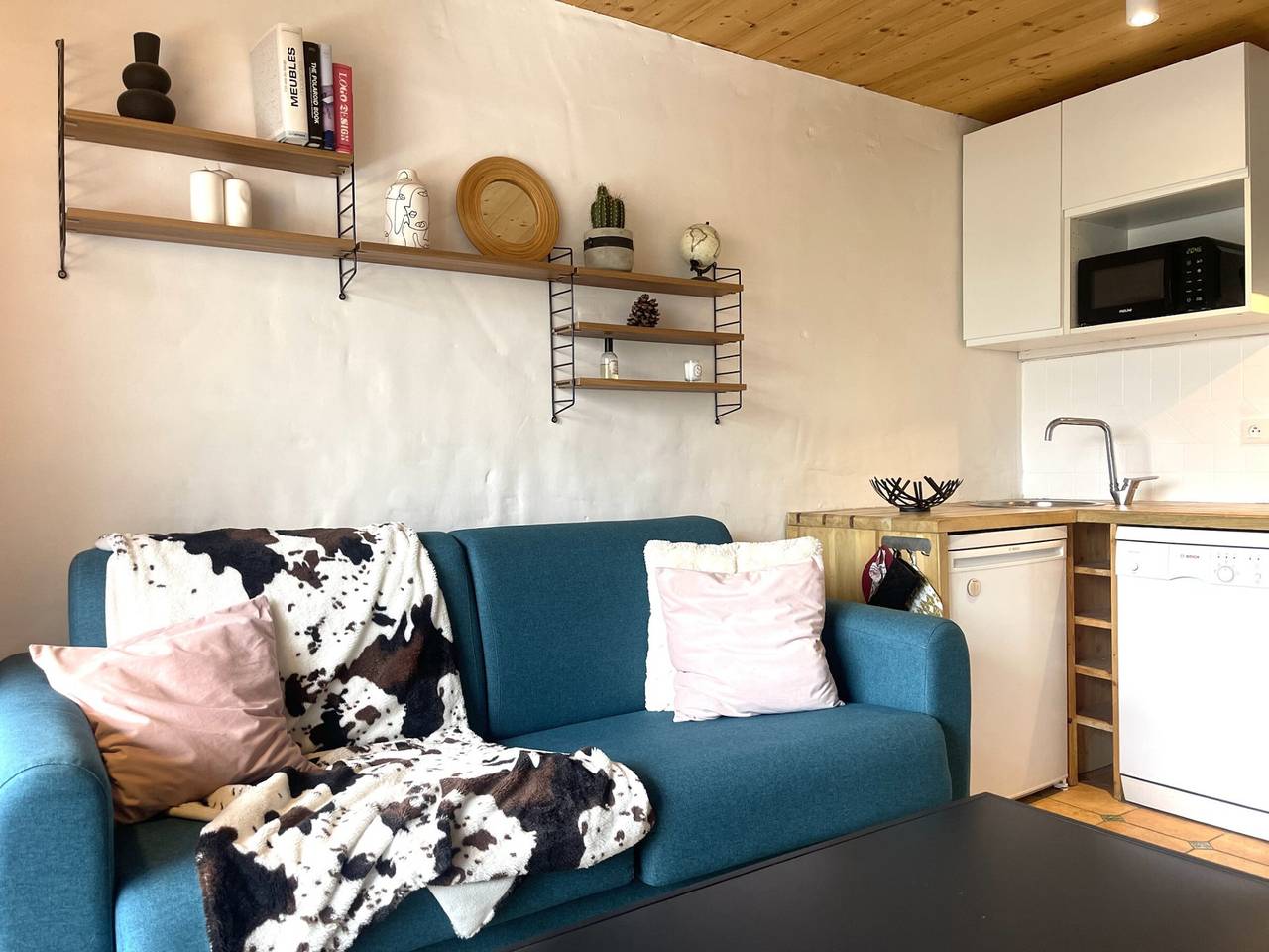 Ganzes Studio, Renoviertes Studio in Liftnähe, 4 Pers, Balkon, ausgestattete Küche in Les Arcs, Bourg-Saint-Maurice