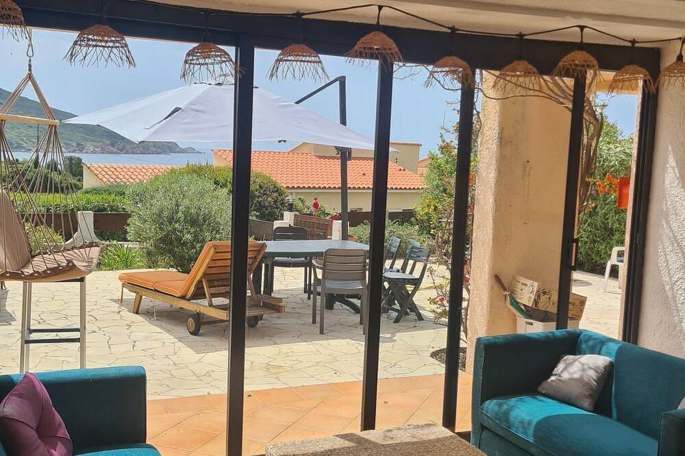 \"Casa zinu\" mit Blick aufs Meer in Cargèse, Parc naturel régional de Corse
