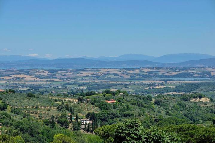 Maison d’hôte pour 2 personnes, avec vue et vue sur le lac à Montepulciano
