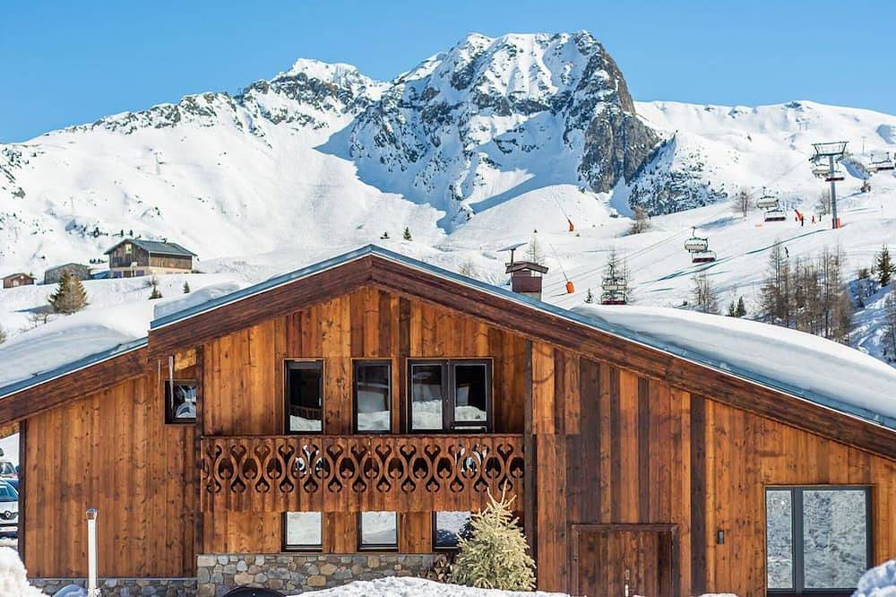 Duplex 3 rooms, 6 people, with Wifi and parking in Plagne Villages, La Plagne-Tarentaise
