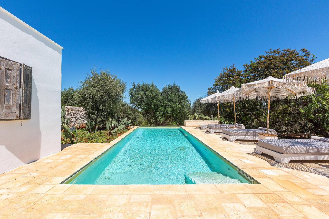 Trullo für 7 Personen mit Pool in Certosa, Ostuni
