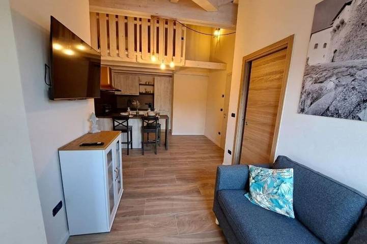 Appartement de vacances pour 2 personnes, avec Balcon et Jardin à Tassullo
