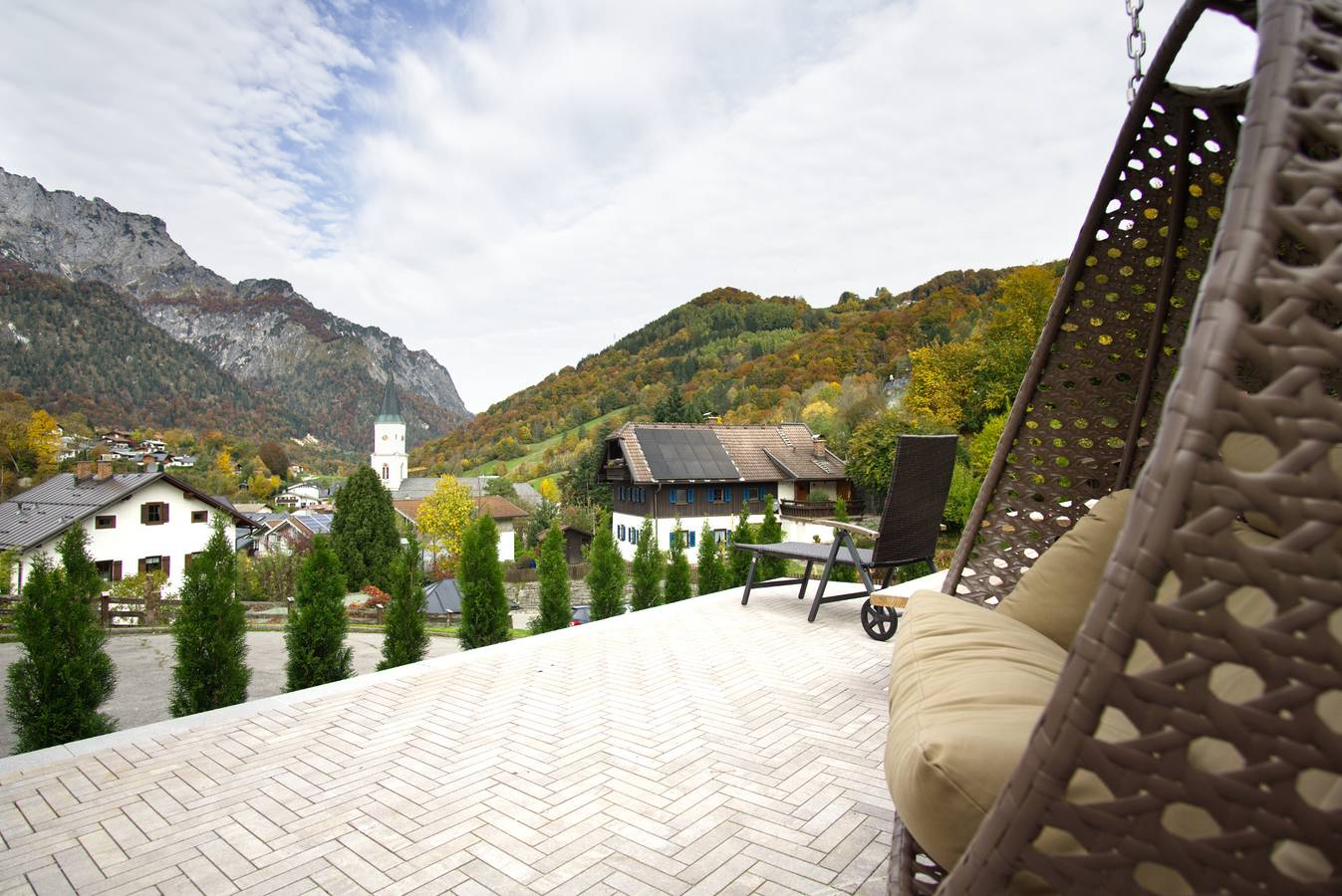 Ganze Ferienwohnung, Haus Schiller - Panorama-Ferienwohnung Untersbergblick für 4 Personen mit Terrasse, ruhige Lage in Göllstock, Marktschellenberg