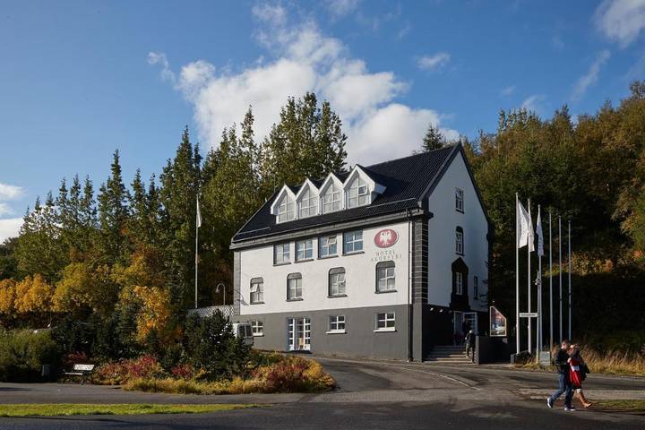 Hotel for 2 personer, med terrasse i Island