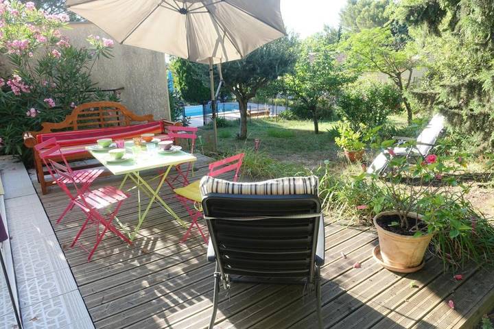 Location de vacances pour 5 personnes, avec jardin et vue à Lézignan-Corbières - 4