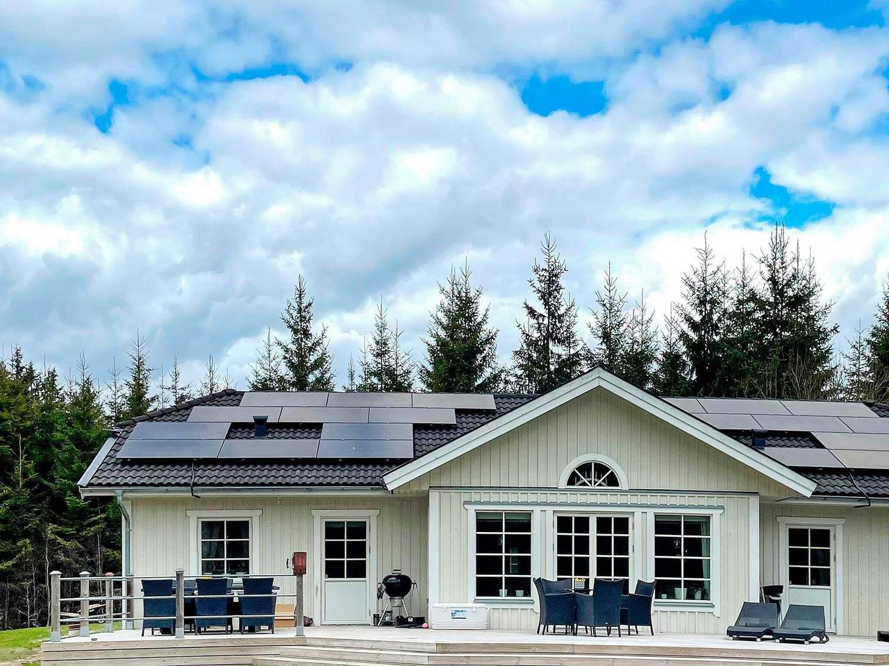 Familienfreundliches Haus mit Blick auf die Natur in Hössna distrikt, Västergötland