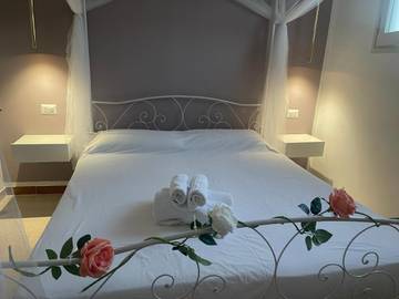 Gîte pour 4 personnes, avec balcon et vue dans Casalabate