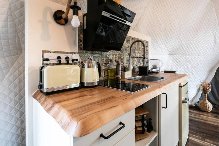 Camping für 3 Personen, mit Garten und Sauna sowie Ausblick, mit Haustier in Tschechien - 3