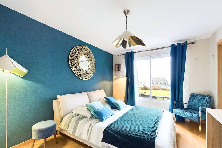 Location de vacances pour 8 personnes, avec sauna ainsi que jardin et jacuzzi dans Le Diben - 2