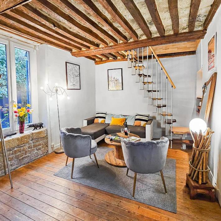 Maison de vacances pour 4 personnes, avec jardin