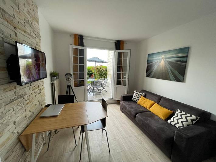 Apartamento de vacaciones para 4 personas, con vistas y jardín - 1