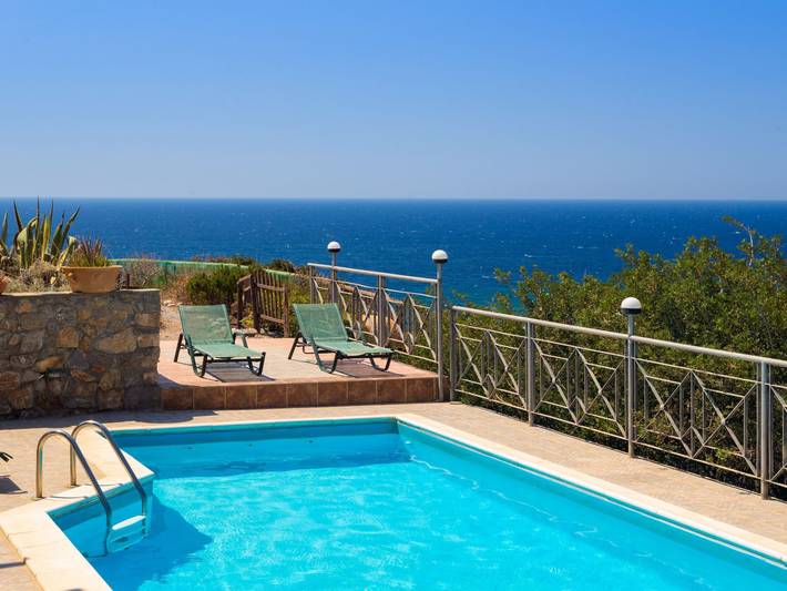 Ferienhaus für 5 Personen, mit Balkon und Pool in Kissamos Gemeinde
