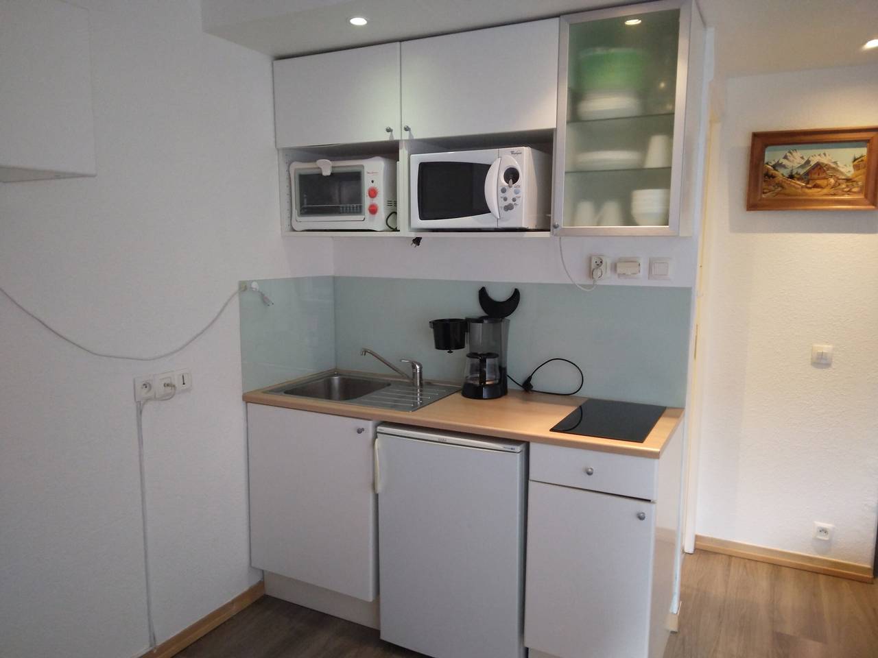 Gehele studio, Functional Studio for 2 near slopes, Pets allowed in La Plagne, La Plagne-Tarentaise