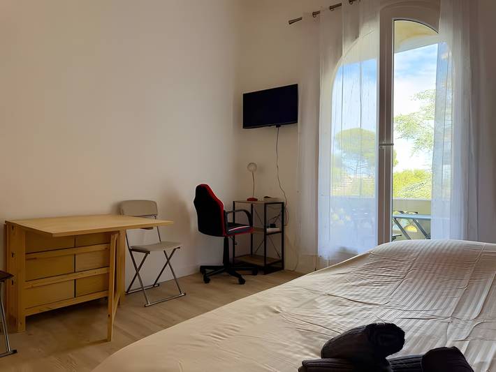 Monolocale intero, Monolocale 'Emeraude' con balcone, Wi-Fi e aria condizionata in Nizza, Costa mediterranea (Francia)