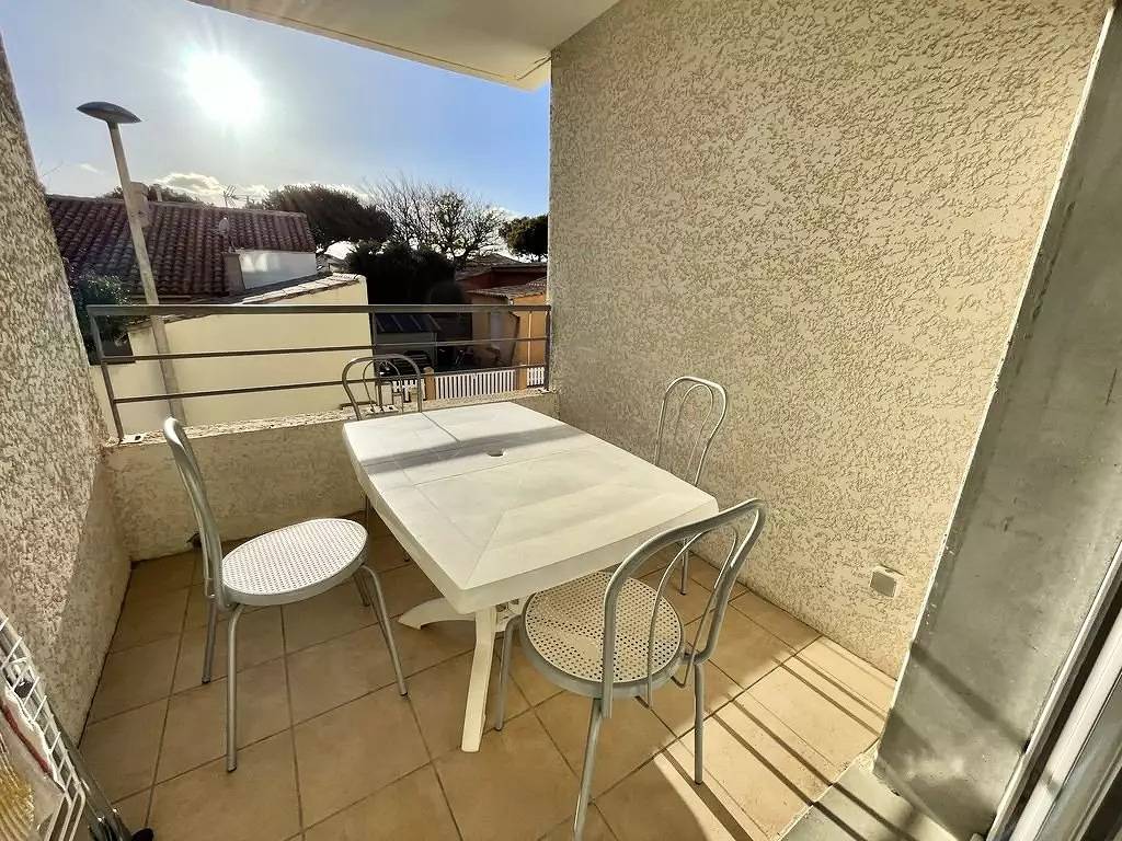 Apartamento entero, Residencia Con Ascenseur: T2 Cabine Con Terrace 6 camas in Port-la-Nouvelle, Côte d'Améthyste