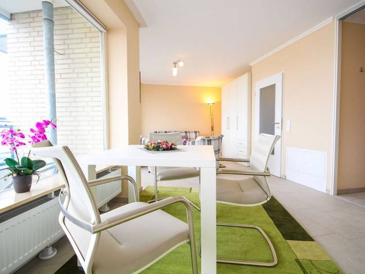 Ferienwohnung für 2 Personen, mit Seeblick und Balkon in Duhnen - 3