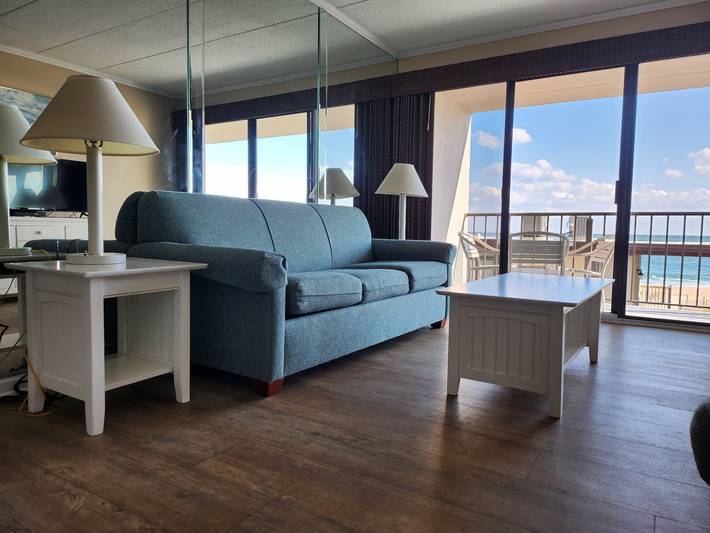 Ganze Wohnung, Ferienwohnung für 8 Personen mit Balkon in Ocean City, Worcester County