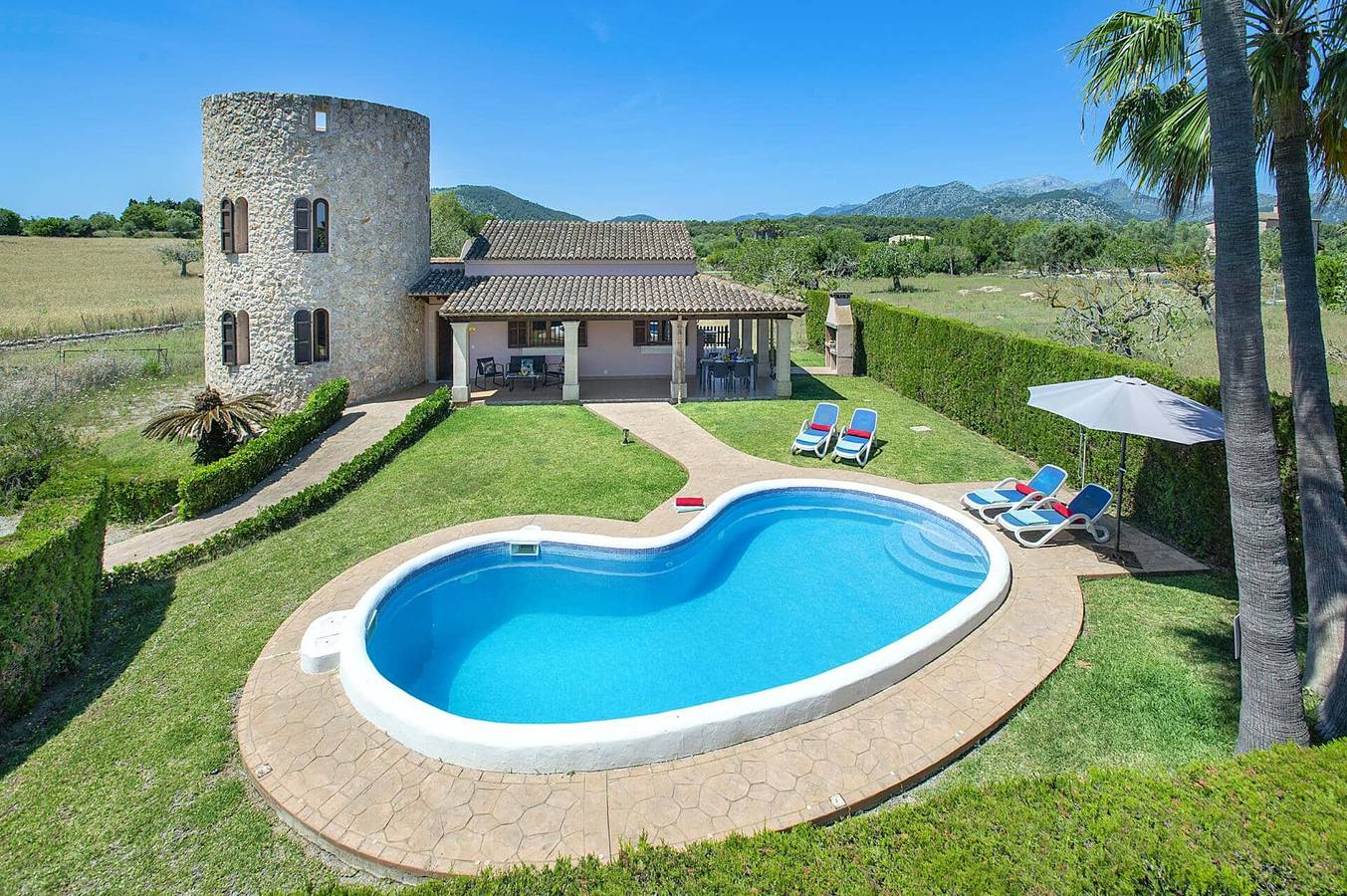 Villa für 4 Personen mit Garten in Alcúdia, Mallorca Norden