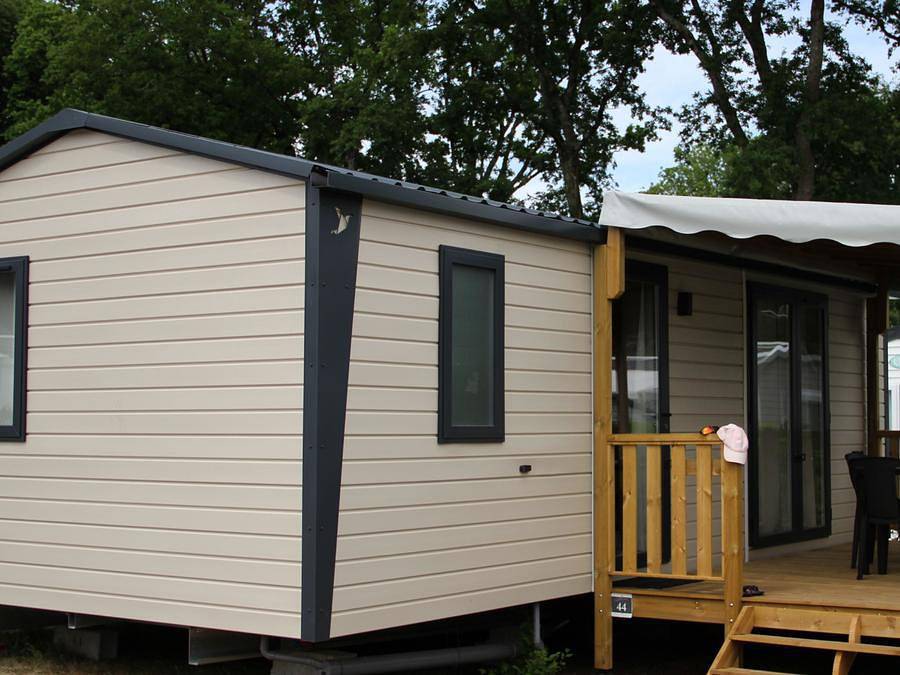 Camping de Pont Mahé - Mobilhome 4 personnes - Mobilhome Atlantic Premium 29m² 2 chambres in Assérac, Région de Saint-Nazaire