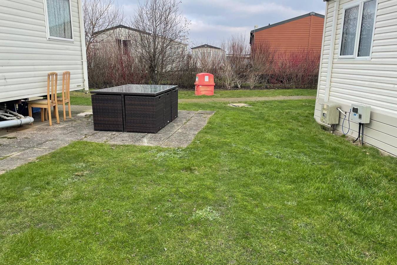 Blockhütte für 9 Personen mit Meerblick in Camber Sands, Camber