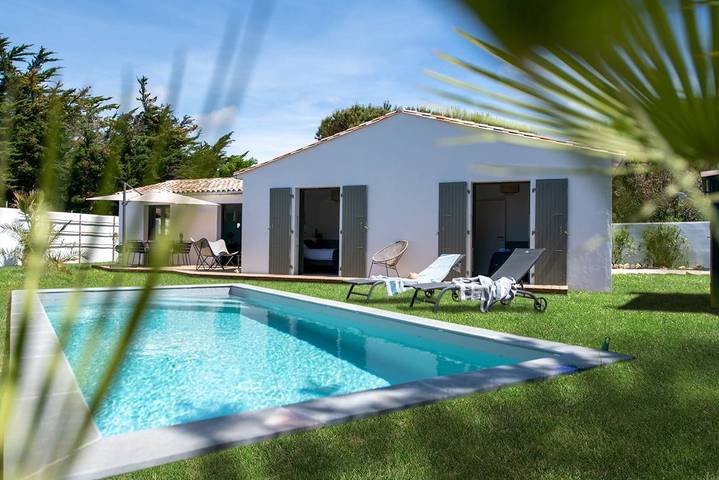 Gîte pour 6 personnes, avec Piscine à Sainte-Marie-de-Ré