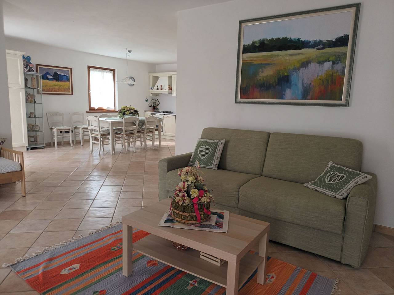 Ganze Wohnung, El Tabia de la Maria App. Grün in Sospirolo in Sospirolo, Cimonega-Gruppe