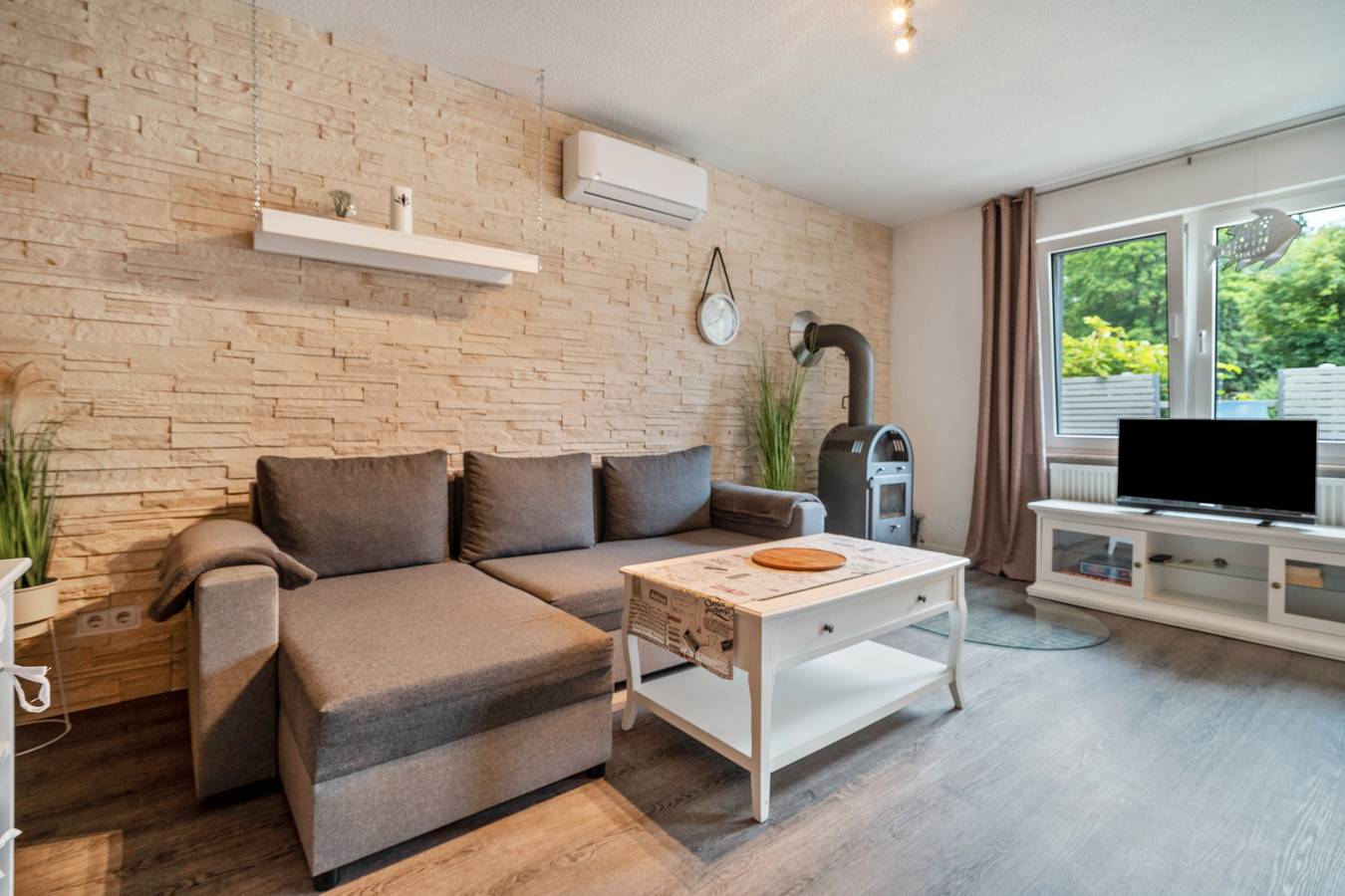 Bungalow 'Seeperle 2' mit Seeblick, privater Terrasse und eigenem Garten in Malchow, Fleesensee