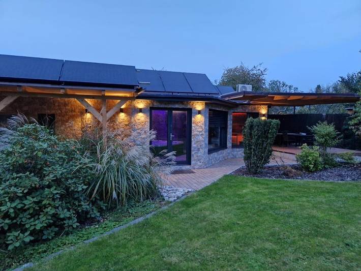 Ferienhaus für 6 Personen, mit Sauna und Garten sowie Whirlpool in Ostrau