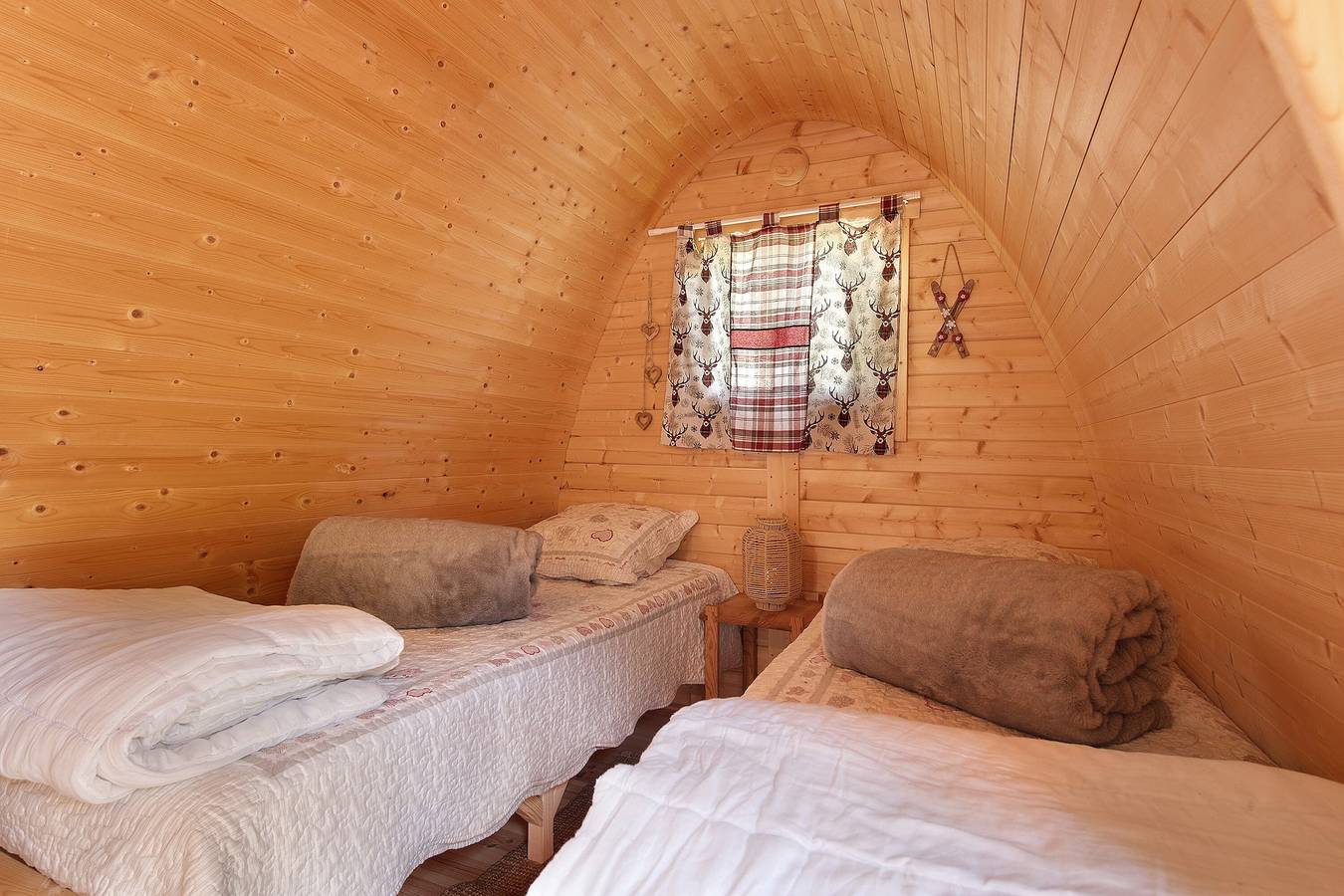 Cabane Perce Neige - Gavarnie: Refugio de madera en camping familiar de montaña in Gèdre, Parque nacional de los Pirineos