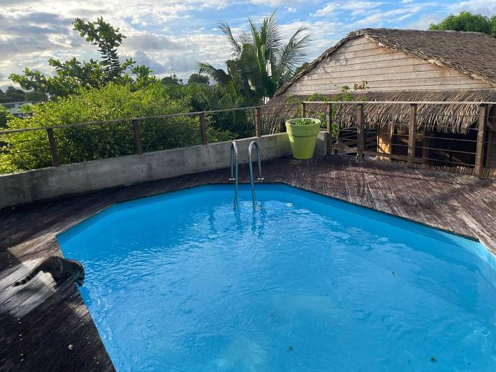 Chalet für 2 Personen, mit Pool und Terrasse in der Karibik