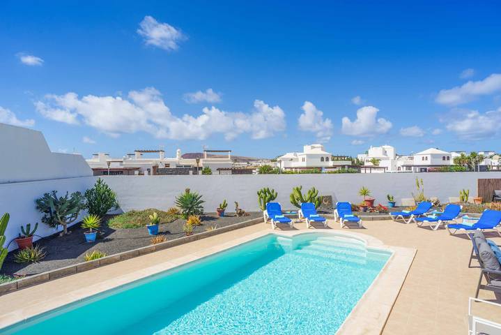 Villa für 10 Personen, mit Whirlpool und Terrasse auf Lanzarote - 2