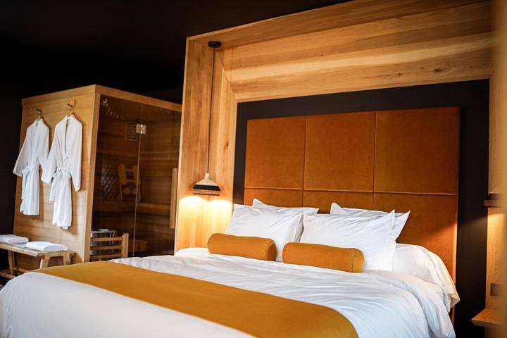 Location de vacances pour 2 personnes, avec sauna ainsi que vue et jardin à Treize-Vents - 2