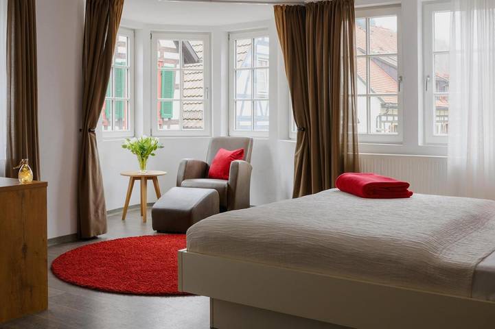 Hôtel pour 3 personnes, avec terrasse et vue