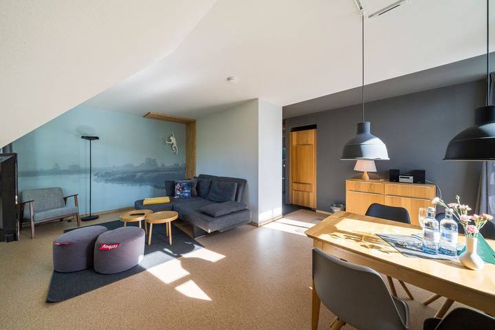 Ferienwohnung für 4 Personen, mit Balkon und Garten sowie Sauna und Ausblick in Wieck am Darß - 2