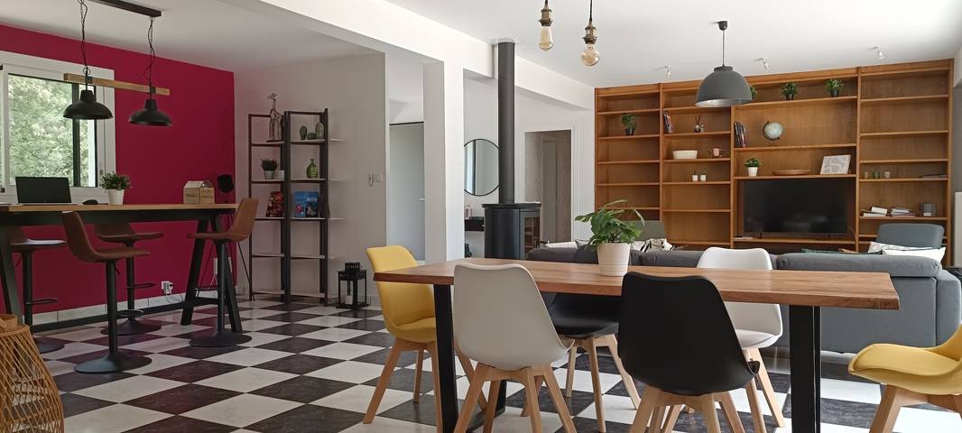 Location de vacances pour 10 personnes, avec jardin dans Rives-de-l'Yon - 4