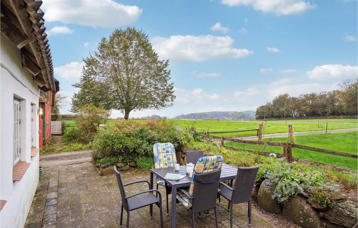 Ganze Ferienwohnung, Ferienwohnung für 5 Personen mit Terrasse in Horne, Fåborg