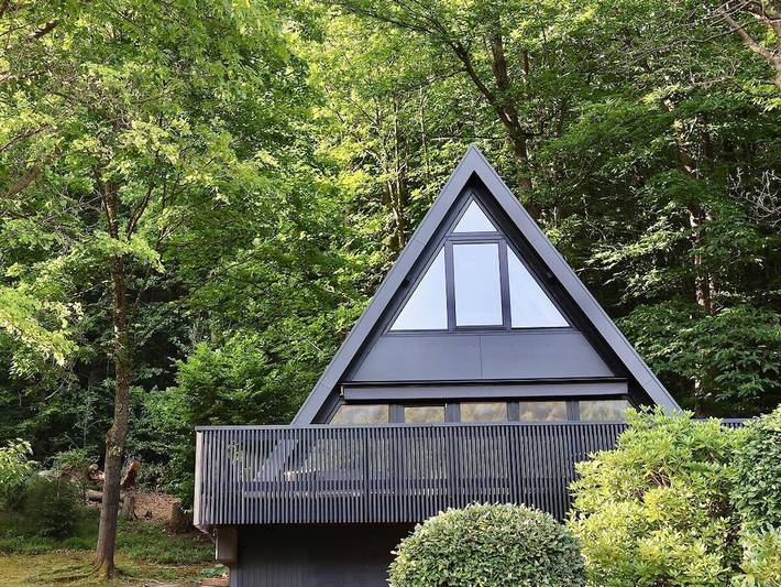 Ferienhaus für 4 Personen, mit Balkon und Terrasse sowie Garten in Leinsweiler