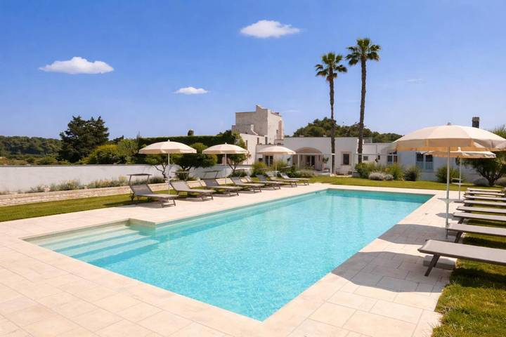Casa vacanza per 2 persone, con Terrazza e Giardino nonché Piscina e Panorama a Scorrano