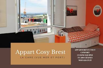 Appartement De Vacances pour 5 Personnes dans Brest, Iroise, Photo 2