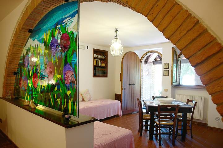 Apartamento de vacaciones para 4 personas, con jardín - 1