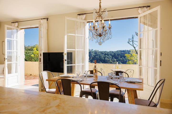 Villa Miradou in Saint-Paul-de-Vence, Costa mediterránea (Francia)