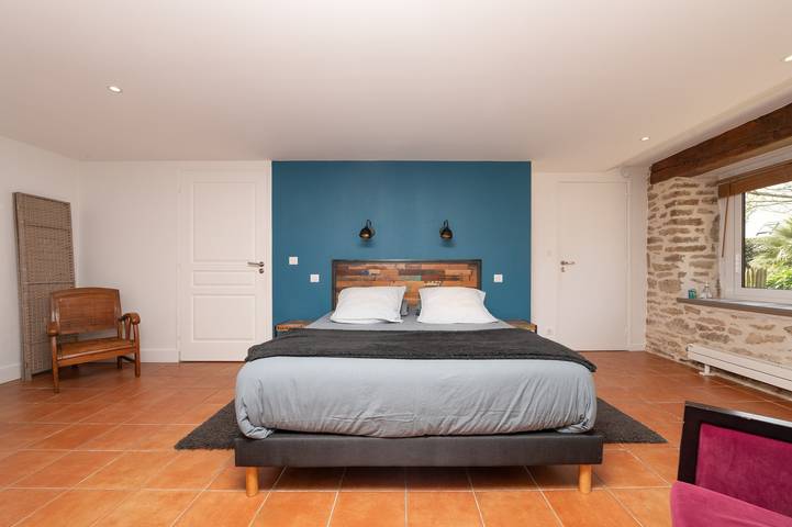 Chambre d’hôte pour 3 personnes, avec Jardin à Saint-Gildas-de-Rhuys