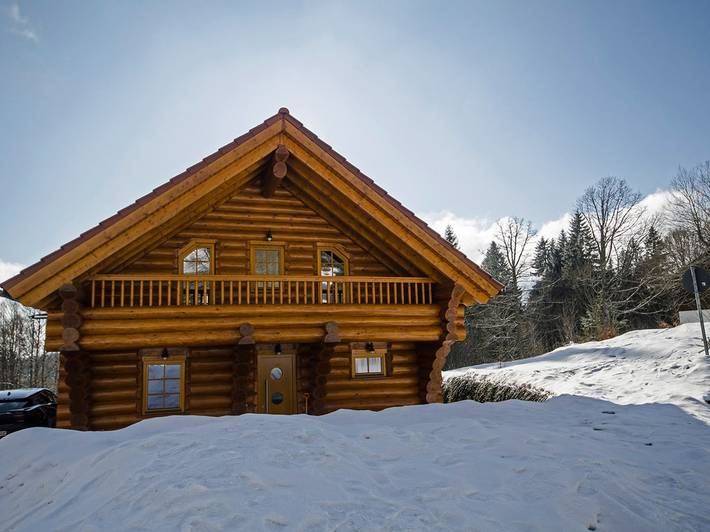 Ferienhaus Blockhaus Chalet Nr. 3 - Ferienhaus Blockhaus Chalet Nr. 3, 184 qm, 6 Schlafzimmer, Sauna, Garten, max. 14 Personen in Feldberg Ort, Feldberg