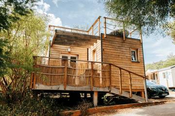 Chalet für 2 Personen, mit Whirlpool und Kinderpool in Bormes-les-Mimosas